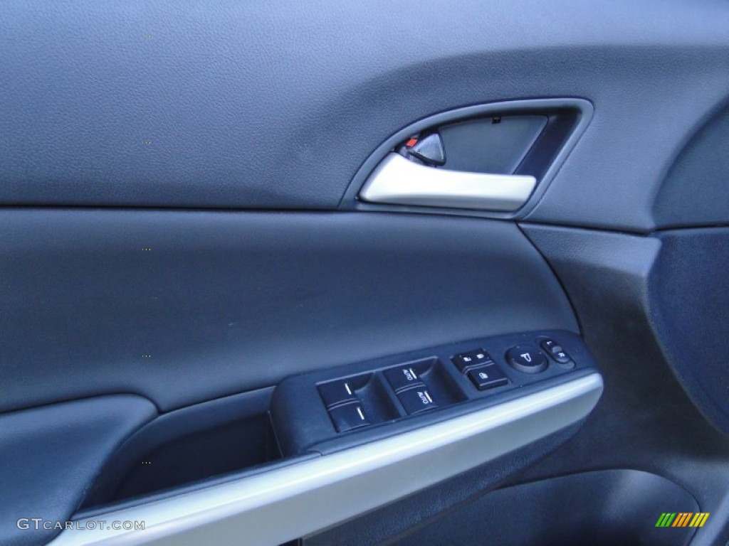 2009 Accord EX Sedan - Crystal Black Pearl / Gray photo #13