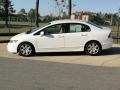 Taffeta White - Civic LX Sedan Photo No. 8