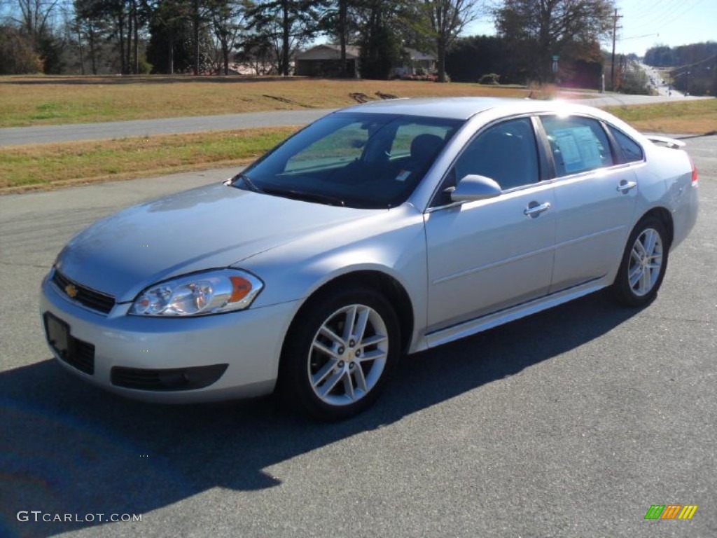 2010 Impala LTZ - Silver Ice Metallic / Ebony photo #1