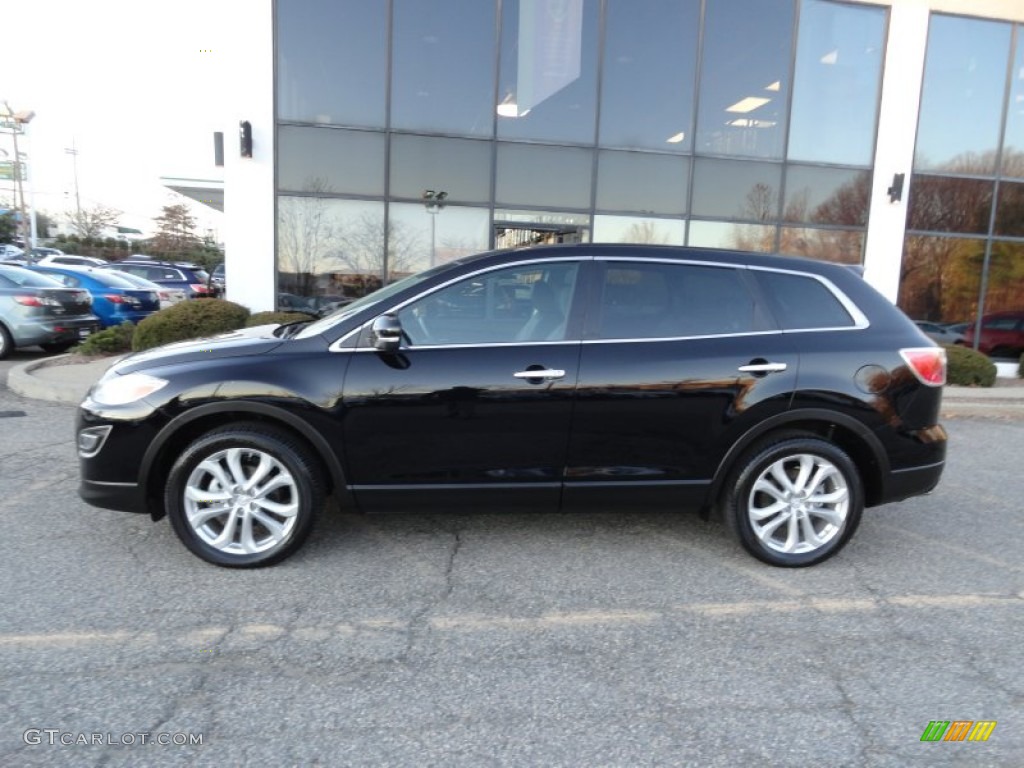 Brilliant Black 2011 Mazda CX-9 Grand Touring AWD Exterior Photo #57262728