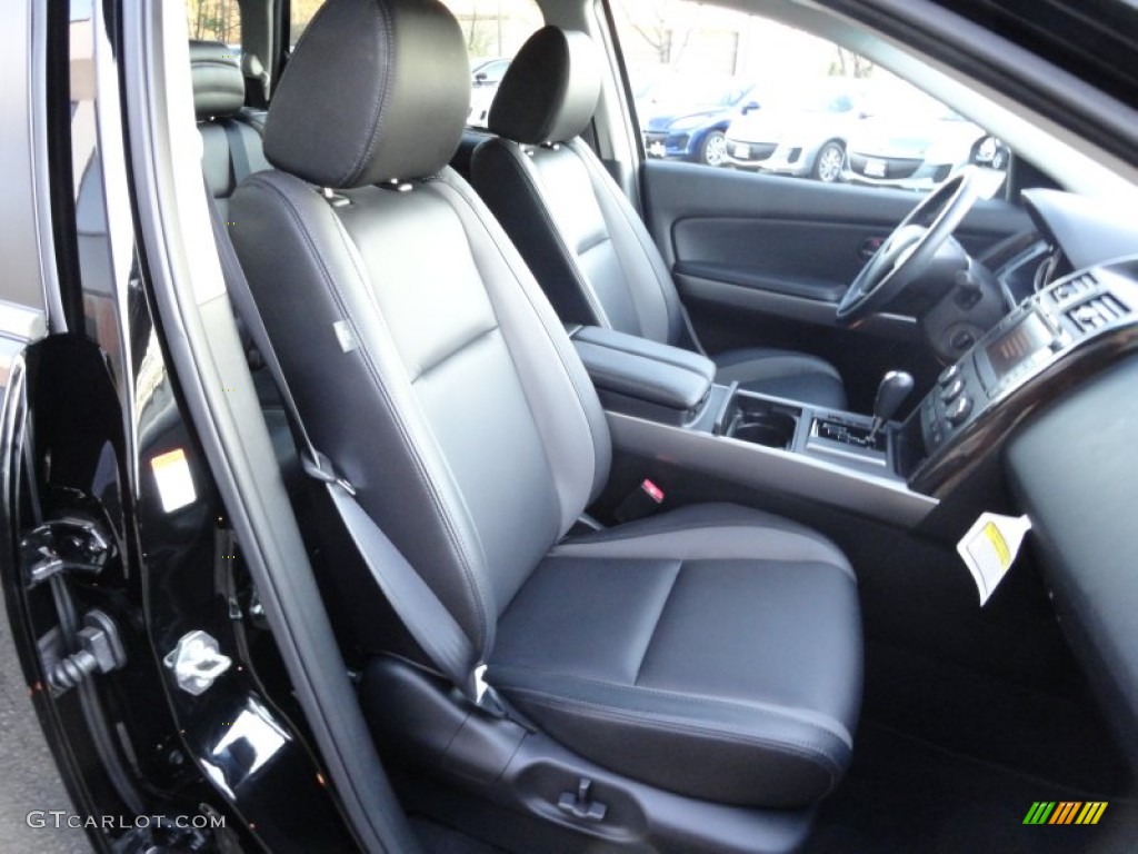 Black Interior 2011 Mazda CX-9 Grand Touring AWD Photo #57262760