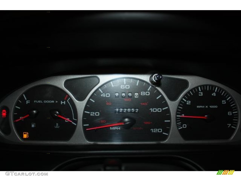 1999 Taurus SE - Graphite Blue Metallic / Medium Graphite photo #8