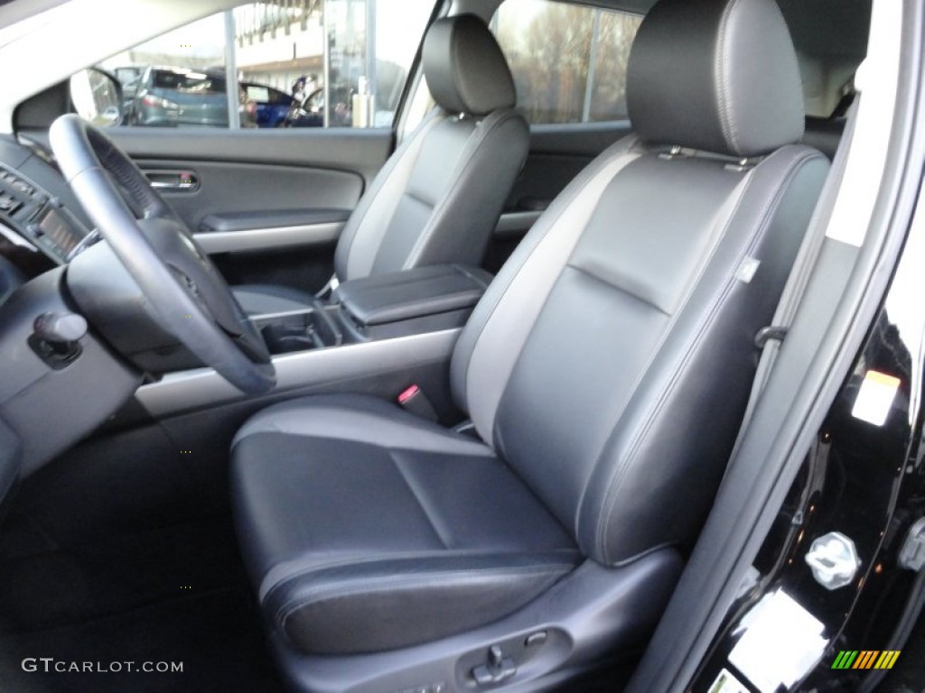 Black Interior 2011 Mazda CX-9 Grand Touring AWD Photo #57262901
