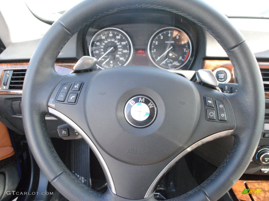 2008 3 Series 328i Coupe - Montego Blue Metallic / Saddle Brown/Black photo #12