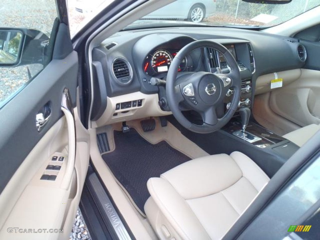Charcoal Interior 2012 Nissan Maxima 3.5 SV Sport Photo #57263825