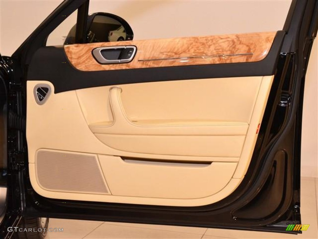 2012 Bentley Continental Flying Spur Standard Continental Flying Spur Model Magnolia/Beluga Door Panel Photo #57264384
