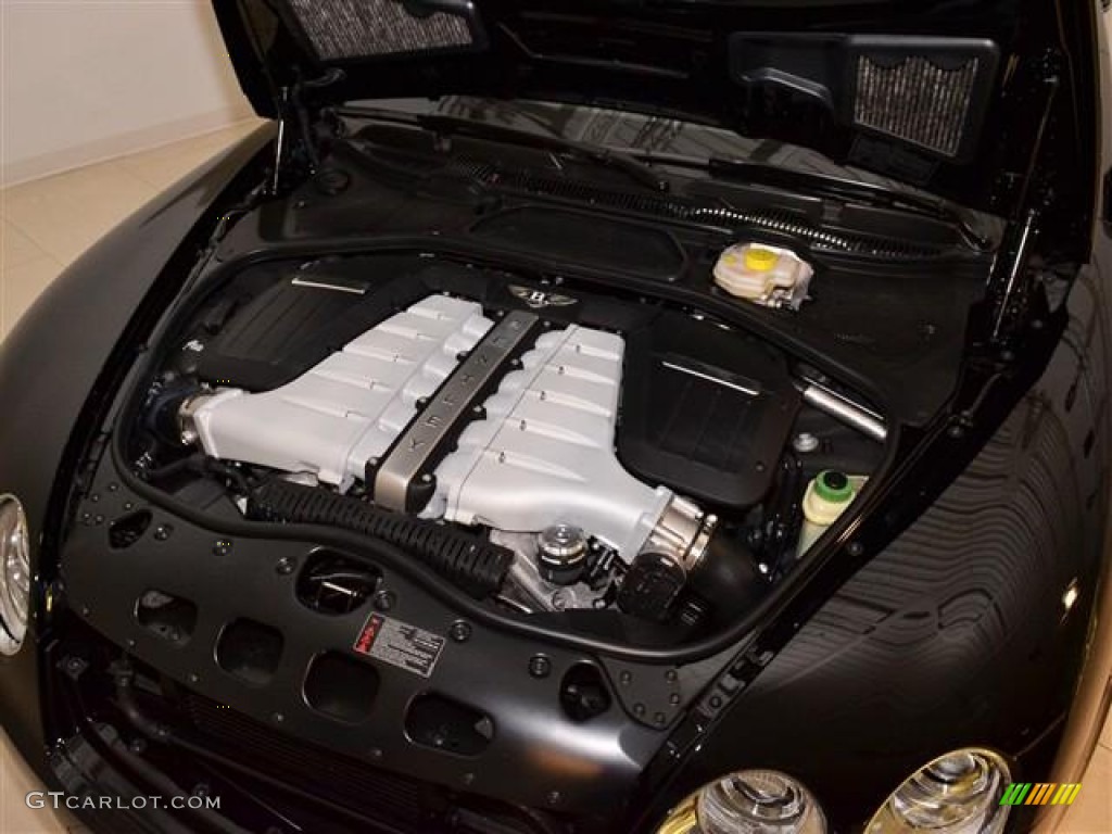 2012 Bentley Continental Flying Spur Standard Continental Flying Spur Model 6.0 Liter Twin-Turbocharged DOHC 48-Valve VVT W12 Engine Photo #57264423