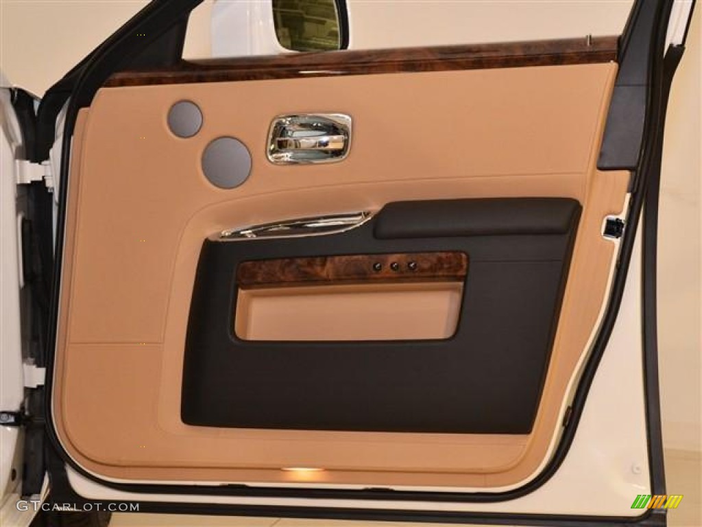 2011 Rolls-Royce Ghost Standard Ghost Model Moccasin Door Panel Photo #57264641