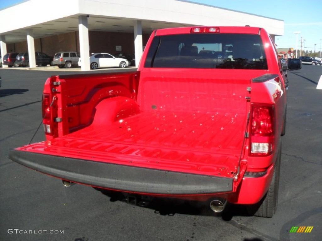 2012 Ram 1500 Express Crew Cab 4x4 - Flame Red / Dark Slate Gray/Medium Graystone photo #18