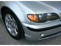 2004 Titanium Silver Metallic BMW 3 Series 325i Sedan  photo #17