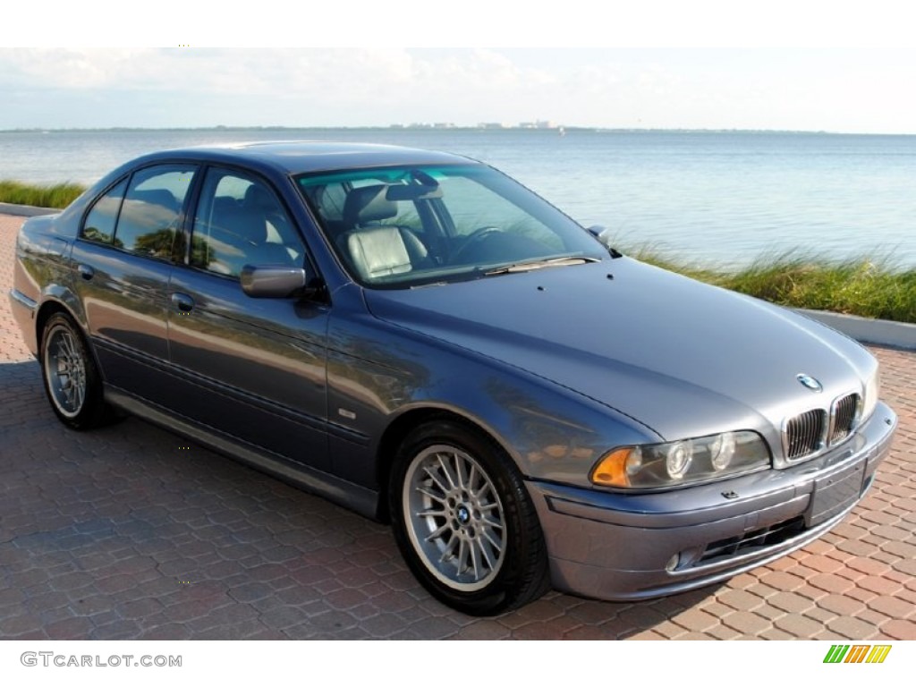 Steel Blue Metallic BMW 5 Series