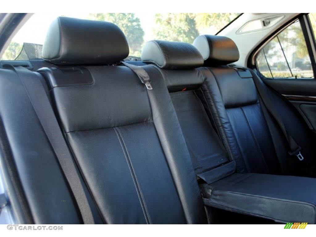 2002 5 Series 540i Sedan - Steel Blue Metallic / Black photo #37