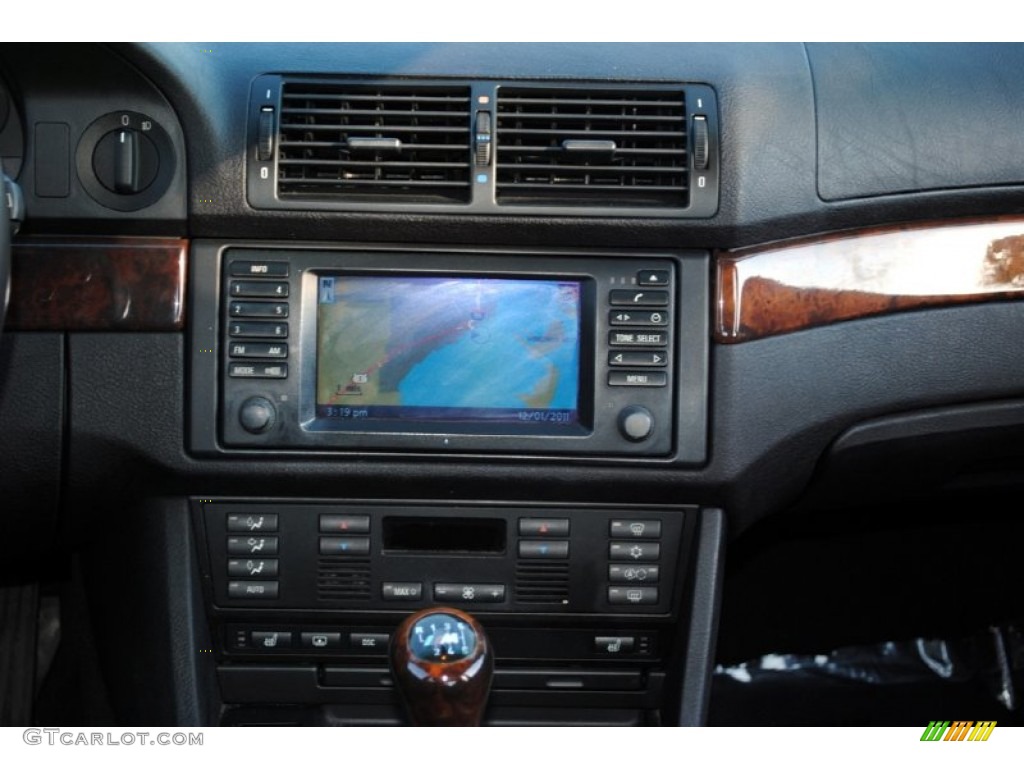 2002 5 Series 540i Sedan - Steel Blue Metallic / Black photo #43