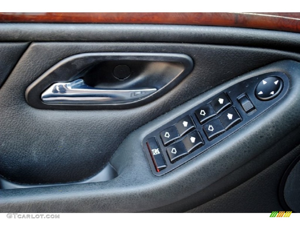 2002 5 Series 540i Sedan - Steel Blue Metallic / Black photo #49