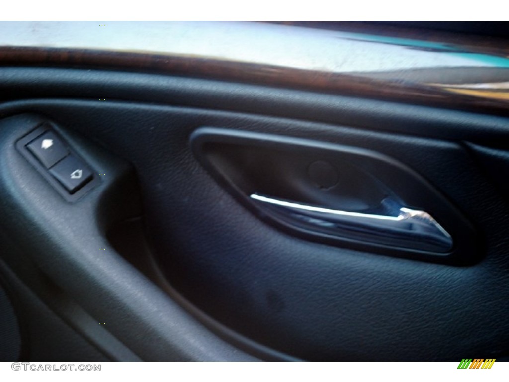 2002 5 Series 540i Sedan - Steel Blue Metallic / Black photo #50