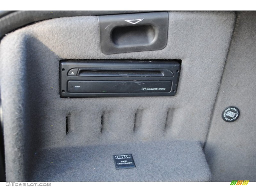 2002 5 Series 540i Sedan - Steel Blue Metallic / Black photo #62