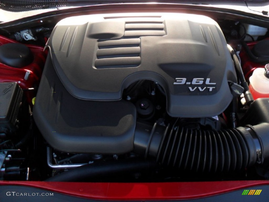 2012 Dodge Charger SXT Plus 3.6 Liter DOHC 24-Valve Pentastar V6 Engine Photo #57267575