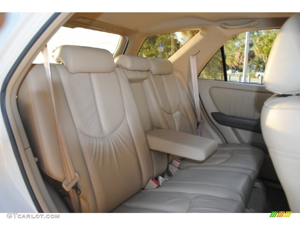 1999 RX 300 AWD - Golden White Pearl / Ivory photo #46