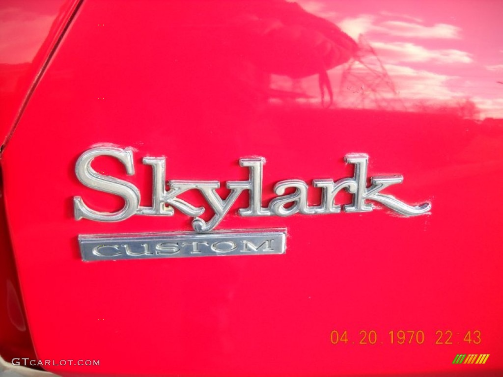 1972 Buick Skylark Custom Hardtop Coupe Marks and Logos Photos