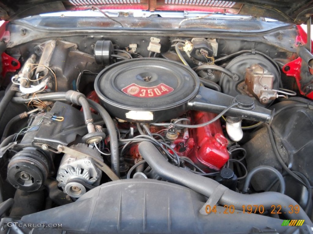1972 Buick Skylark Custom Hardtop Coupe 350 cid 4bbl OHV 16-Valve V8 Engine Photo #57269036