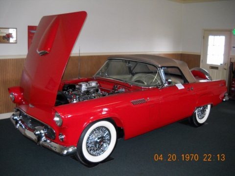 1956 Ford Thunderbird Roadster Data, Info and Specs