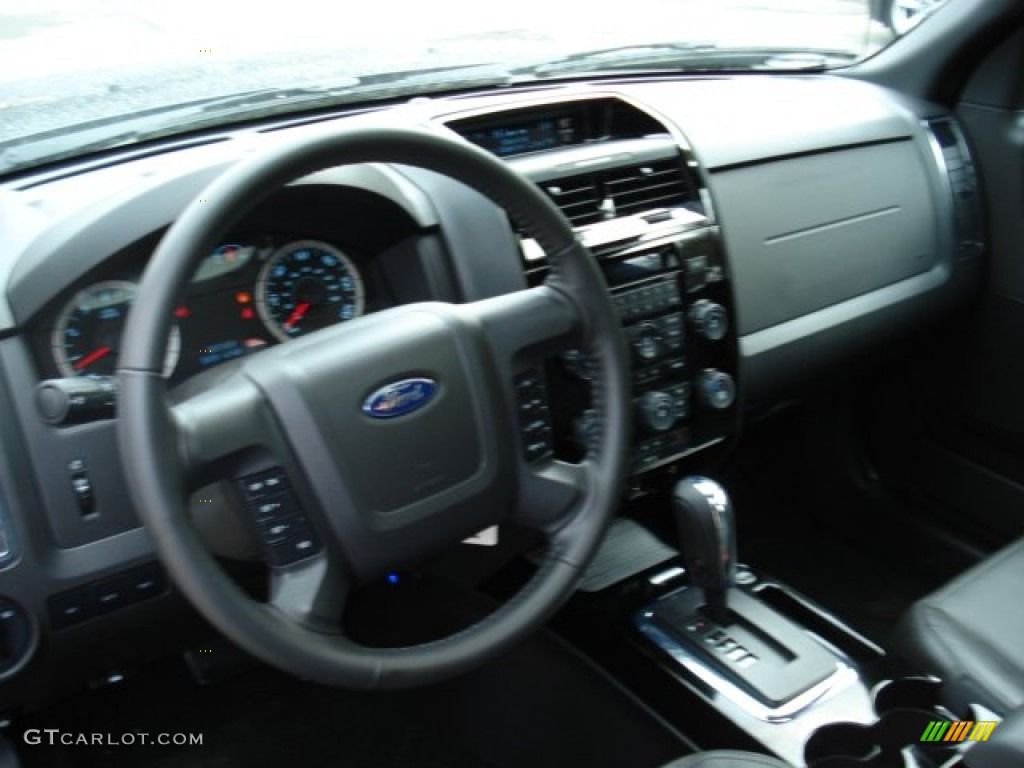 2012 Escape Limited V6 4WD - Ebony Black / Charcoal Black photo #8
