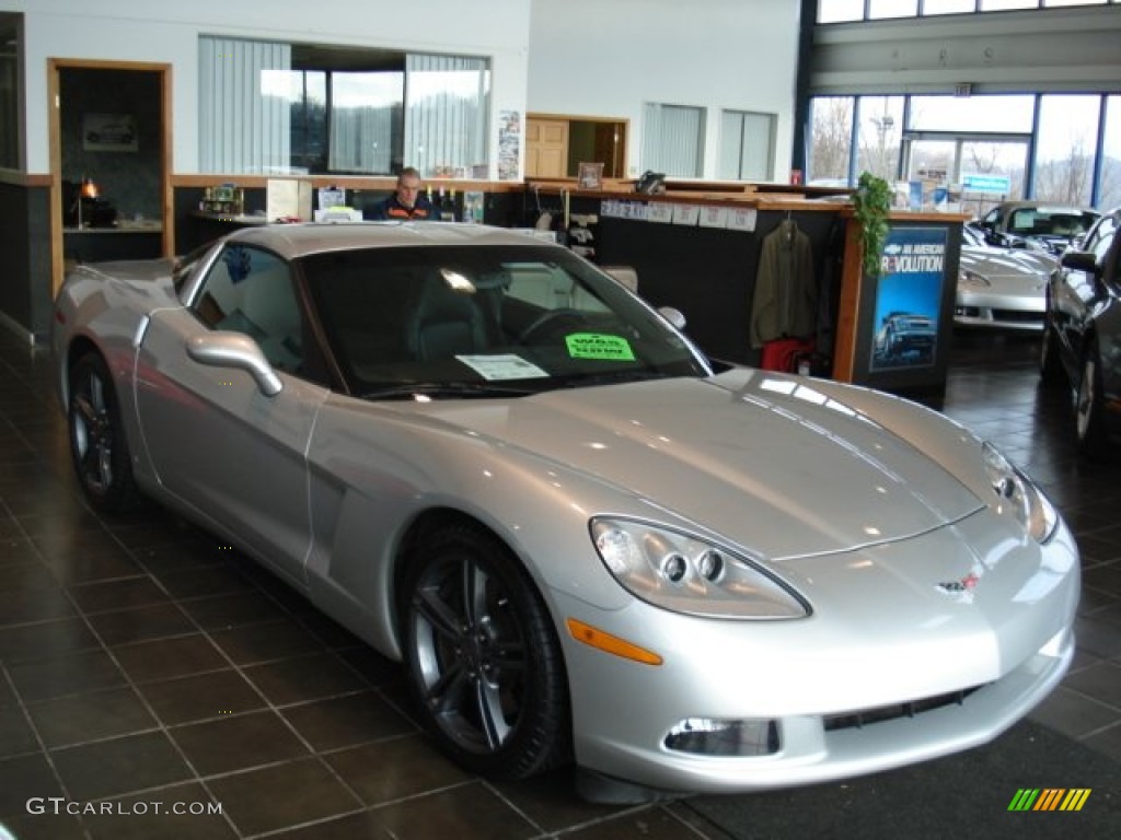 Blade Silver Metallic 2009 Chevrolet Corvette Coupe Exterior Photo #57270242