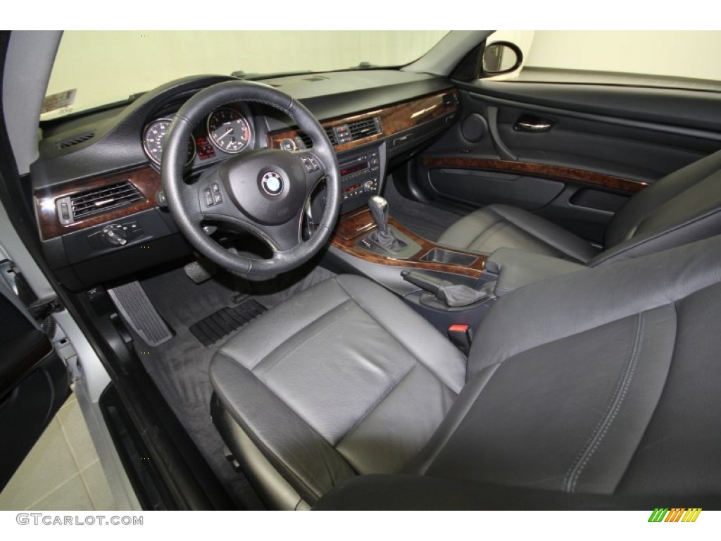 2009 3 Series 328i Coupe - Titanium Silver Metallic / Black photo #16