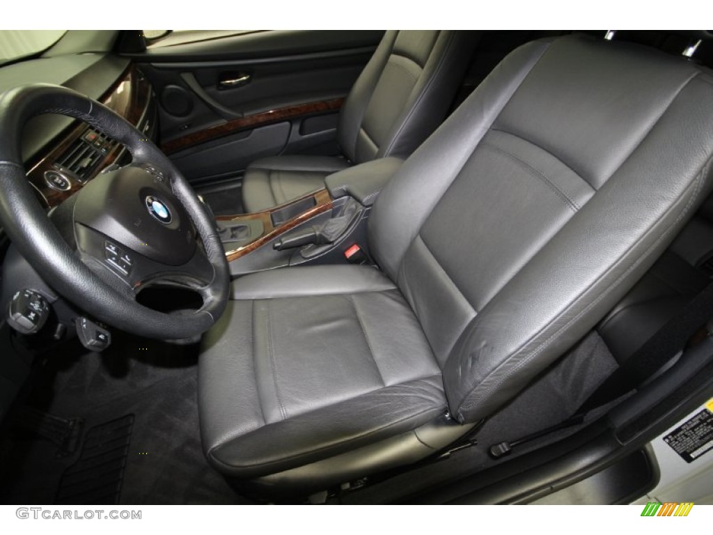 2009 3 Series 328i Coupe - Titanium Silver Metallic / Black photo #17