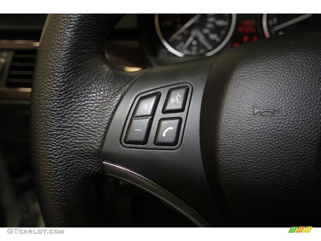 2009 3 Series 328i Coupe - Titanium Silver Metallic / Black photo #31