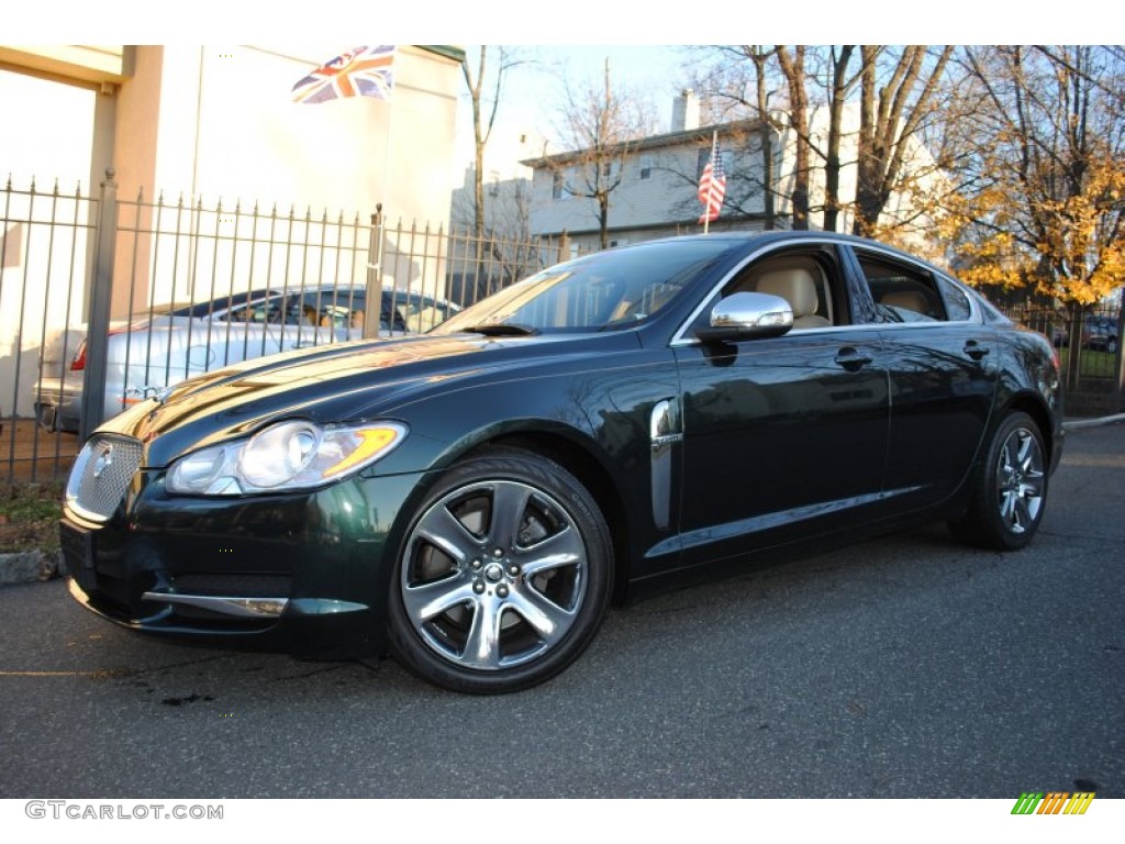 Botanical Green Metallic 2009 Jaguar XF Luxury Exterior Photo #57273042