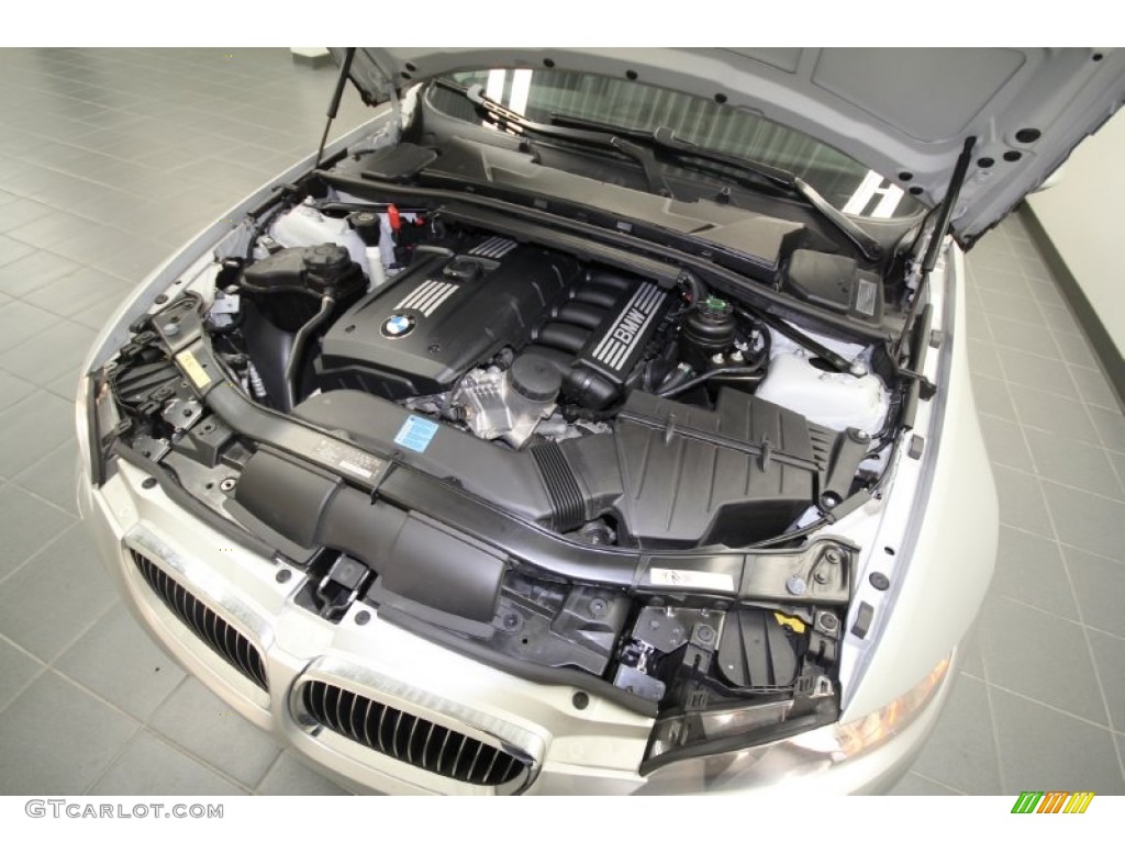2009 3 Series 328i Coupe - Titanium Silver Metallic / Black photo #44