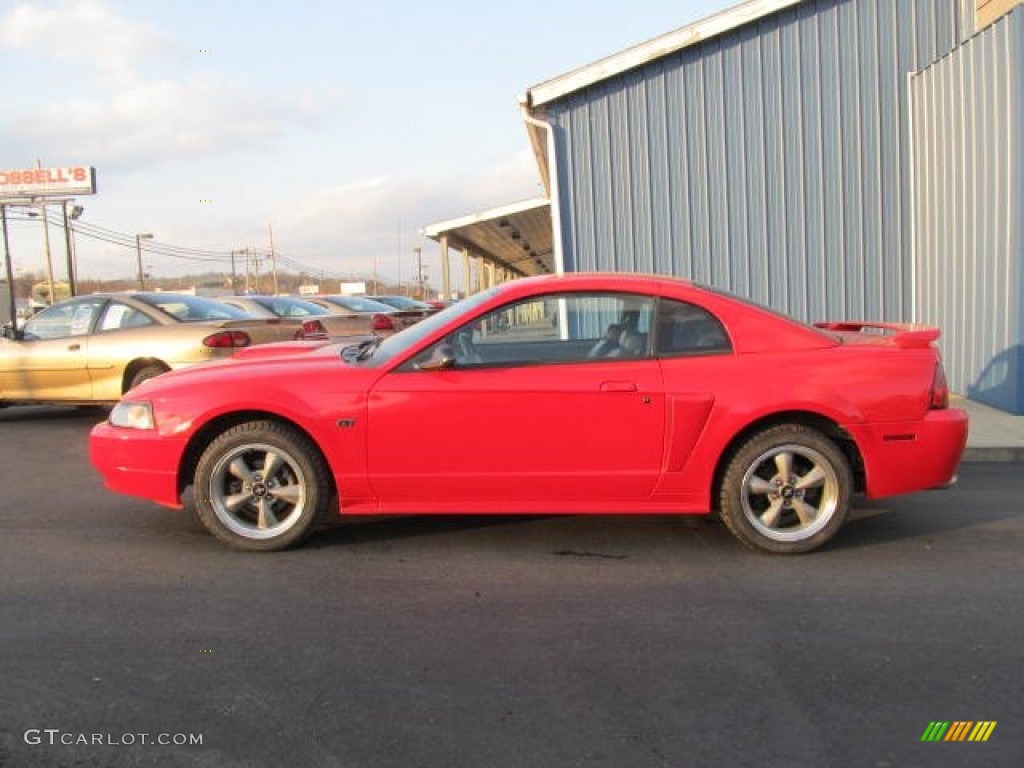 Torch Red 2002 Ford Mustang GT Coupe Exterior Photo #57273210