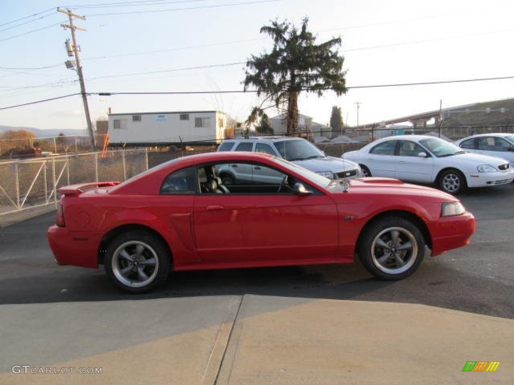 2002 Mustang GT Coupe - Torch Red / Dark Charcoal photo #4
