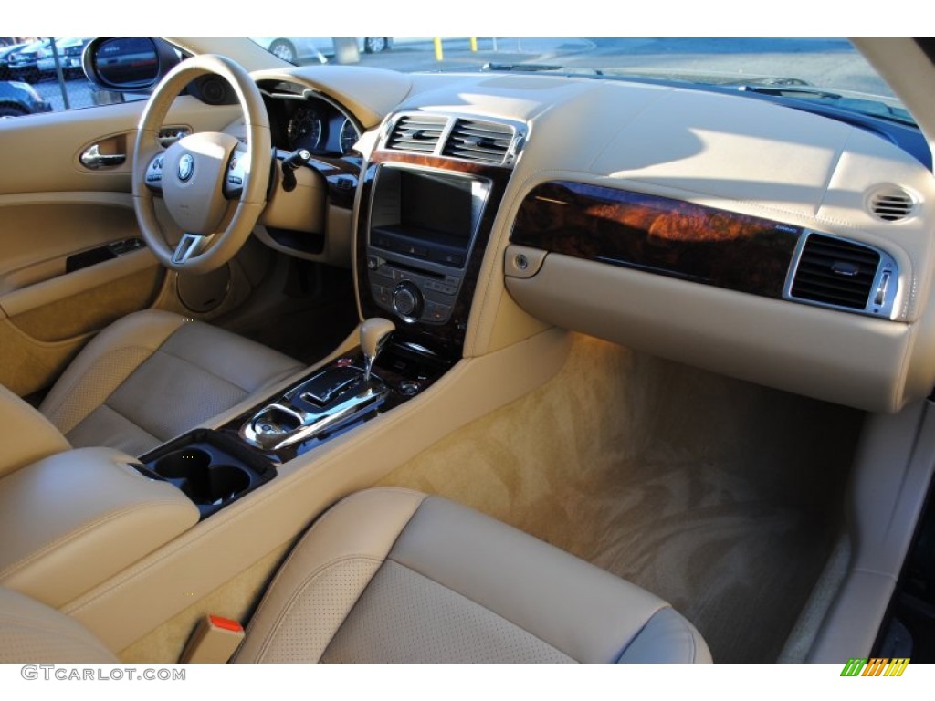 2008 Jaguar XK XK8 Convertible Caramel Dashboard Photo #57273404