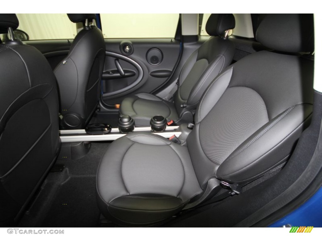 Carbon Black Interior 2012 Mini Cooper S Countryman Photo #57273468