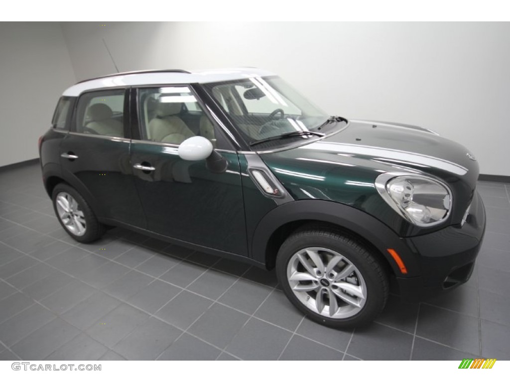 Oxford Green Metallic 2012 Mini Cooper S Countryman Exterior Photo #57273623