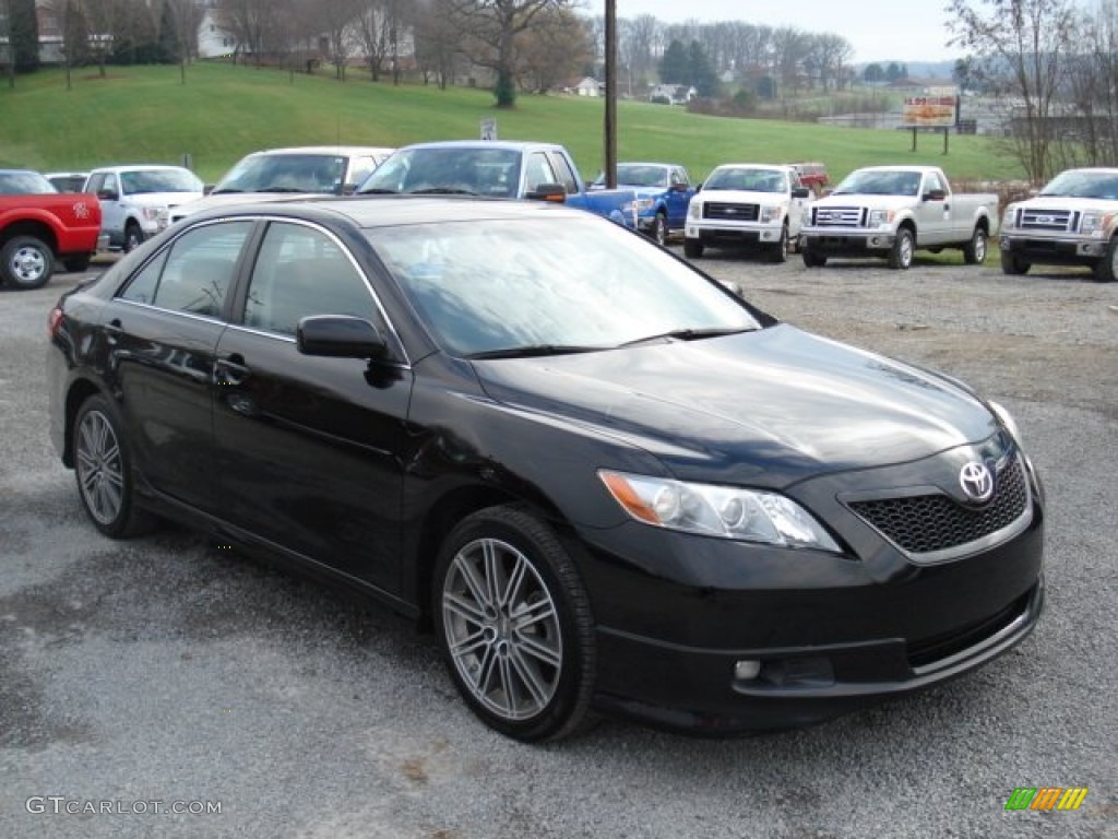 Black 2007 Toyota Camry SE Exterior Photo #57274611
