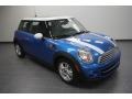 Laser Blue Metallic 2012 Mini Cooper Hardtop Exterior