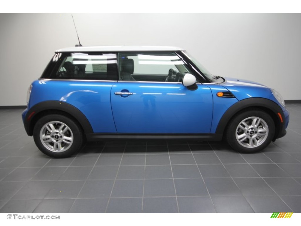Laser Blue Metallic 2012 Mini Cooper Hardtop Exterior Photo #57274725