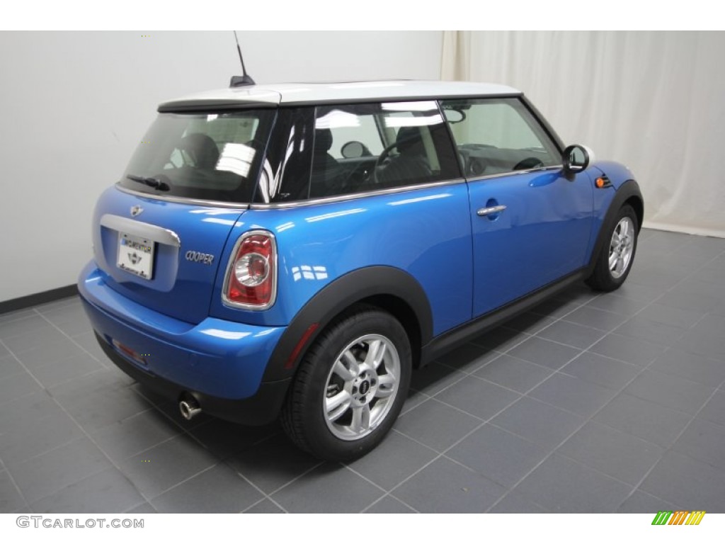 Laser Blue Metallic 2012 Mini Cooper Hardtop Exterior Photo #57274751