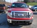 2011 Red Candy Metallic Ford F150 Lariat SuperCab 4x4  photo #3