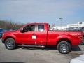 2011 Red Candy Metallic Ford F150 Lariat SuperCab 4x4  photo #5