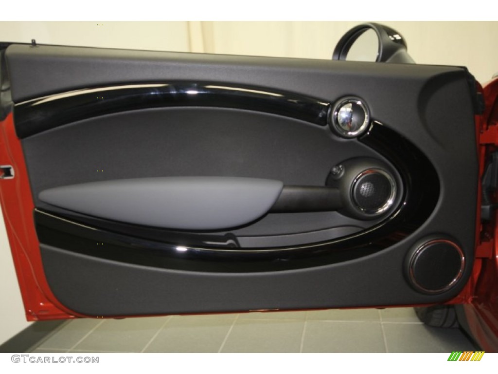 2012 Cooper John Cooper Works Coupe - Spice Orange Metallic / Carbon Black photo #11