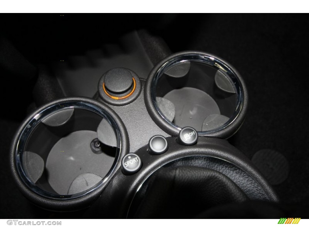 2012 Cooper John Cooper Works Coupe - Spice Orange Metallic / Carbon Black photo #15