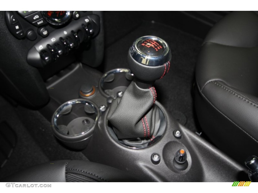 2012 Cooper John Cooper Works Coupe - Spice Orange Metallic / Carbon Black photo #16