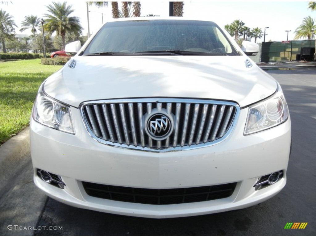 White Diamond Tricoat 2011 Buick LaCrosse CXS Exterior Photo #57276828