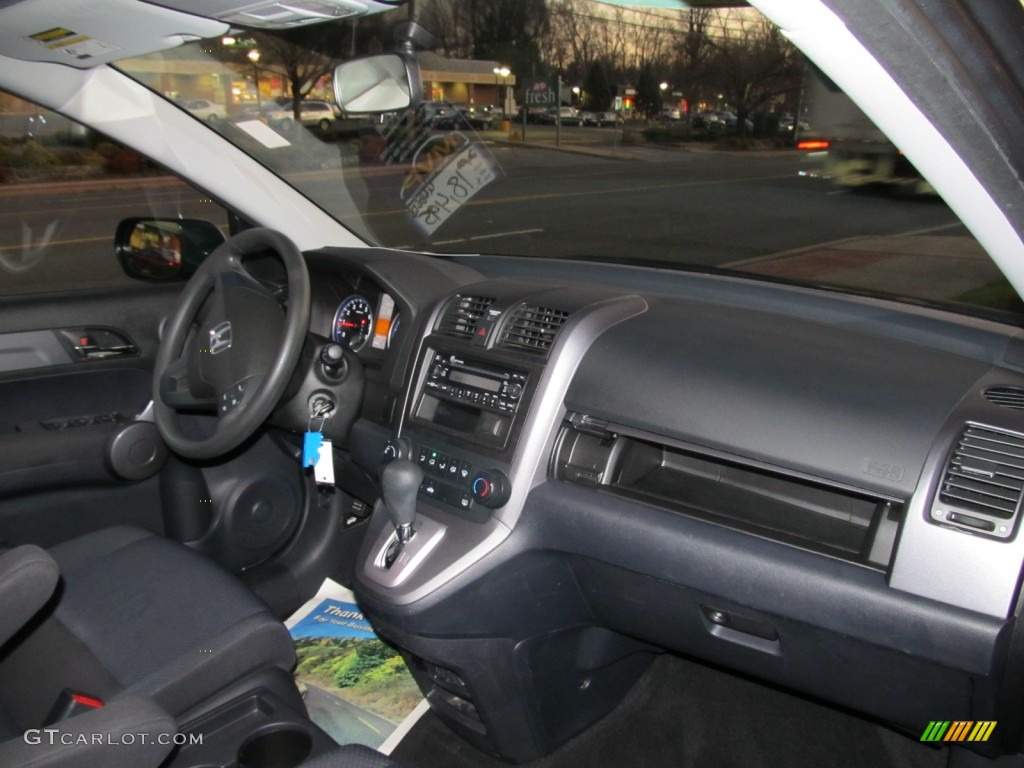 2009 CR-V LX 4WD - Urban Titanium Metallic / Black photo #12