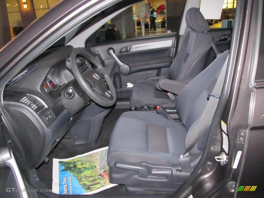 2009 CR-V LX 4WD - Urban Titanium Metallic / Black photo #19