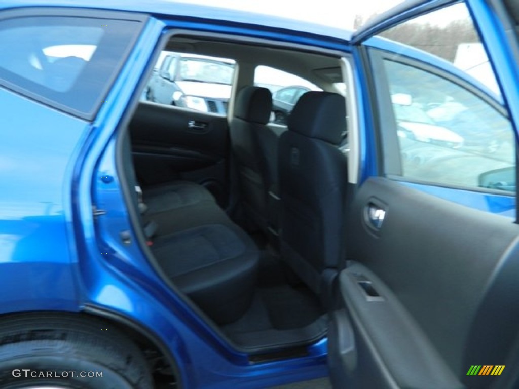2011 Rogue S AWD - Indigo Blue Metallic / Gray photo #17